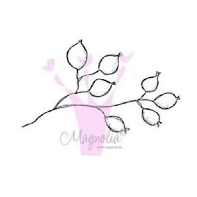 Magnolia Rubber Stamp CHRISTMAS BERRIES Cling Stamp • £8.99