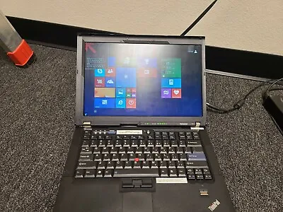 Lenovo Laptop ThinkPad T61 14  Windows10 2GB RAM 128GB  SSD HDD DVD WIFI C2D VGA • $159.99