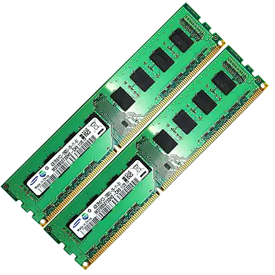 8GB 16GB MEMORY RAM DESKTOP PC PC3 10600 DDR3 1333 MHz 240 P Non-ECC 1.35V Lot • £8.93