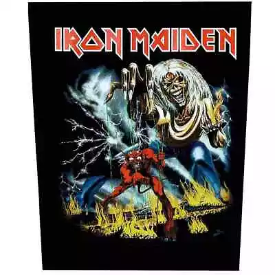 Iron Maiden Number Of The Beast Jacket Back Patch Heavy Metal Backpatch  • $19.99