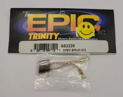 Team Trinity Epic Spec Brushes Upright With Eyelet Brushed Motor SS2229 • $9.99