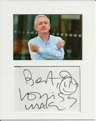 Louis Walsh The X Factor Signed Genuine Authentic Autograph Signature AFTAL COA • £24.99