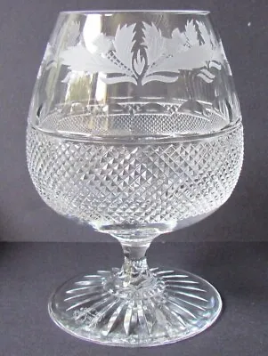 £89 • Buy EDINBURGH CRYSTAL THISTLE PATTERN 5⅛  BRANDY GLASSES - VINTAGE (Ref8645)