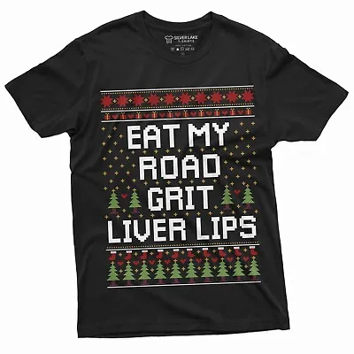 Christmas Vacation Movie Shirt Griswold Funny Xmas Shirt Eat My Road Grit Lips • $17.66