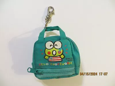 Sanrio Keroppi Key Chain Coin Purse NOS Vintage 1988/1993 • $85