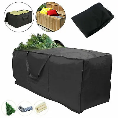 Large Xmas Tree Storage Bag For Christmas Tree 6-8ft Xmas Decoration Zip Up Bag • $20.88