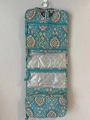 Vera Bradley Hanging Organizer Peacock Travel Makeup Jewelry Accessory Toiletry • $15