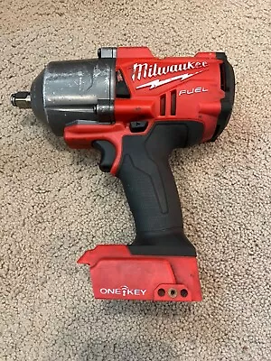 Milwaukee 2863-20 M18 FUEL ONE-KEY High Torque Impact Wrench Bare Tool Used • $169.15