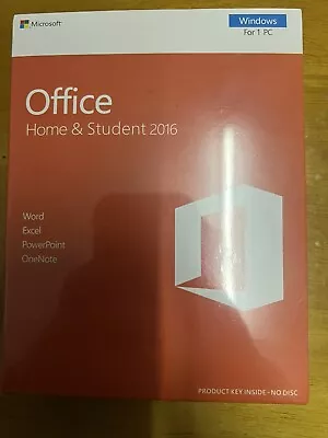 Office 2016 Professional Plus Product Key For 1 Windows Licence Sealed • $85