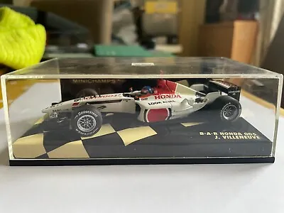 Minichamps - 1:43 - BAR Honda 005 - 2003 - Jacques Villeneuve • £25