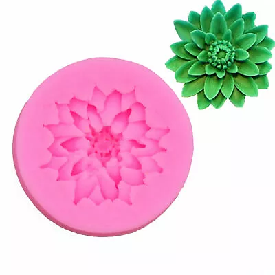 Fondant Mould Daisy Flower Chocolate Cake Baking Topper Silicone Mold Decoration • £2.49