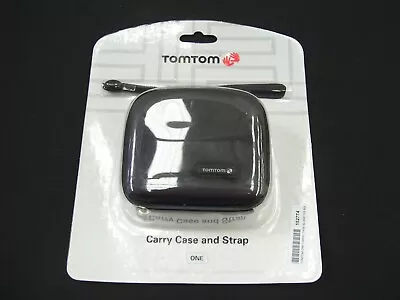 Tomtom One 30 125 Series Carry Case Hard Cover Genuine Strap Gps Navigation Nav • $57.83
