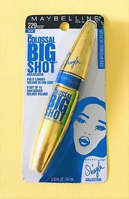 🎀 Maybelline Mascara Colossal Big Shot 229 Bloomin In Blue • $3.99