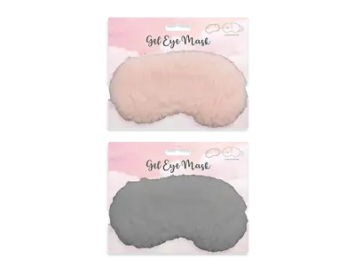 Gel Eye Mask Headache Relaxing Sleep Pad Cold Cooling Soothing Relief Tired Eyes • £3.95