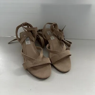 Tan Wedge Heel Size 7 Shoes London Rebel • £10.38