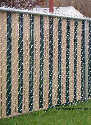 Justslats.com   EZ Slats Privacy For Your Chain Link Fence • $48