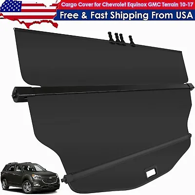 $88.99 • Buy Rear Trunk Cargo Cover For 2010-2017 Chevrolet Equinox GMC Terrain Luggage Cover