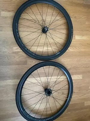 Fulcrum Racing 600 Wheelset For Disc Brake Road Bike With Lightly Used Tires • $275