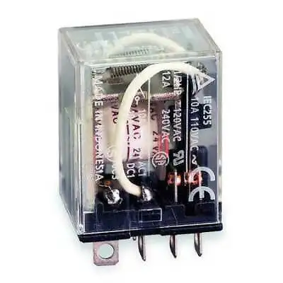Omron Ly2-Ac24 General Purpose Relay 24V Ac Coil Volts Square 8 Pins J • $13.15