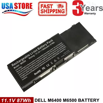 8M039 Battery For Dell Precision M6400 M6500 C565C G102C F678F KR854 5K145 9Cell • $35.99