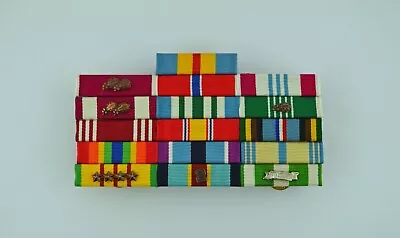 Custom 16 RIBBON BAR - U.S. Military Rack Made In The USA • $59.95