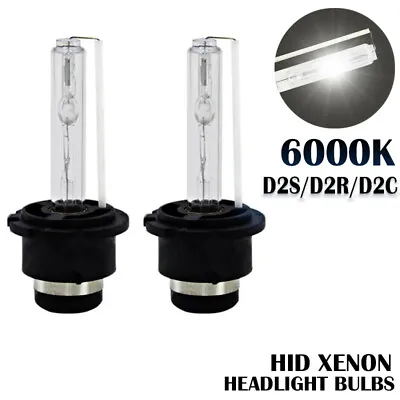 Set Of 2 6000K D2S D2R D2C HID Xenon Bulbs Factory OEM Headlight HID Replacement • $10.99