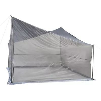 Tarp Shelter With UV Protection And Roll-up Screen Walls Portable Camping Tents • $123.84