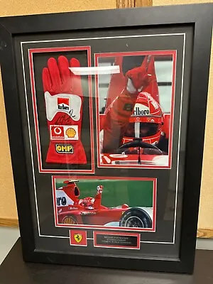 Autographed Signed Michael Schumacher Glove And Photo • $1499