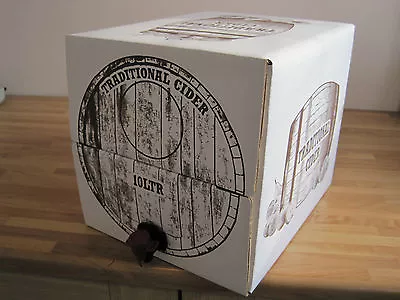 10 Litre Cider Beer Wine Bag In A Box Barrel Container Homebrew Dispenser Keg • £19.95