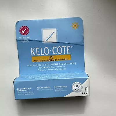 Kelo-cote Uv Scar Gel New 6g SPF Silicone End Date 2024 07 20 Brand New In Pack • £11