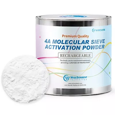 2LB Premium Quality Desiccant Bulk Material 4A Molecular Sieve Activation Powder • $29.99