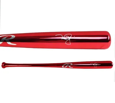 Mark McGwire Signed St. Louis Cardinals Rawlings Red Chrome MLB Bat • $579.99