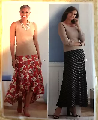 Butterick Sewing Pattern R10957 Maxi Long Skirt • $4.99