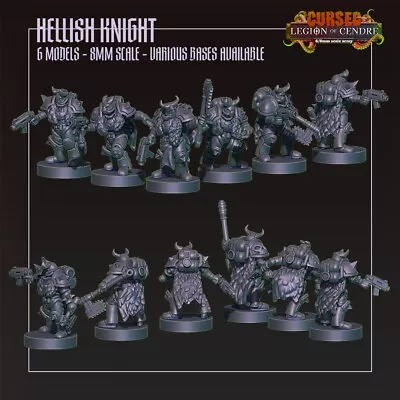 Warhammer 40k Epic Space Marine Apocalypse Knight Troops Printed • $3