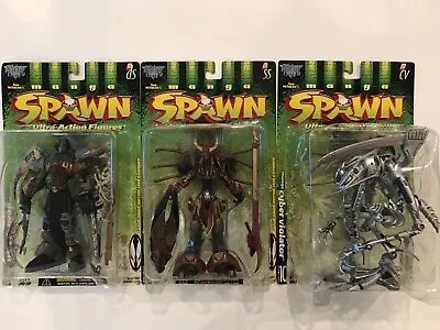 MANGA SPAWN Series 10 Lot: DEAD SPAWN SAMURAI CYBER VIOLATOR NEW -McFarlane Toys • $29.26