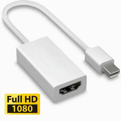 For MacBook Pro Mini DP To HDMI Adapter Cable Thunderbolt Display Port • $2.38