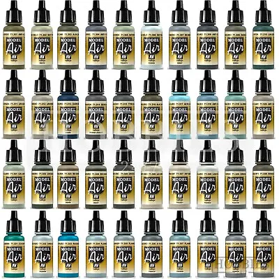 £3.69 • Buy Vallejo Model Air Paints Acrylic Airbrush Colours 263 To 348 Spray 17ml Bottles