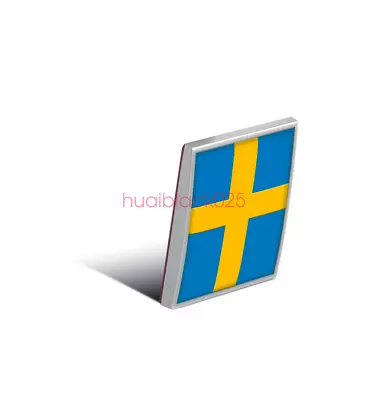 For VOLVO Rear Boot Trunk Emblem Sticker Sweden Flag Logo Badge XC40 XC60 S40 • $30.99