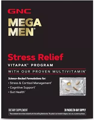 GNC Stress Relief  Vitapak Program - 30 Day Pack • $45.97