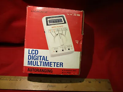 Micronta 22-188 Auto-Range Digital Multimeter IN BOX NOT WORKING Radio Shack • $10