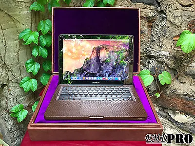 EMD PRO Custom Design Luxury Python Leather MacBook Pro 13 2.5GHz I5 1TB HDD 8GB • $700