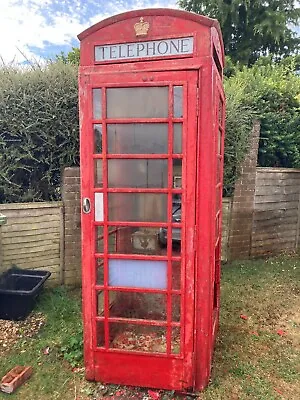 Original Red Telephone Box K6 1950's • £3200