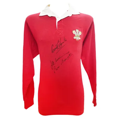 Signed Wales Rugby Jersey - Legends - Edwards John Bennett +COA • £399.99