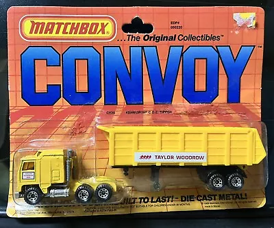 Matchbox Convoy CY 20 Kenworth COE Tipper Taylor Woodrow 1983 Rare • $28