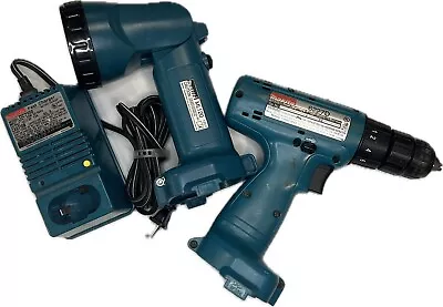 Makita 6227D Cordless 3/8  Power Drill 12V Flashlight And Charger No Battery • $25.99