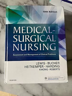 Medical-Surgical Nursing Assessment And Management Of Clinical Problems • $49.95