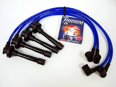 Del Sol D15 D16 Sohc Spark Wires Ngk Iridium Plugs Blue • $54.95