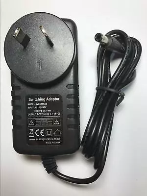 AUS Mains AC-DC Adaptor 9V/1.0A Power Supply Charger For X Rocker Gaming Chair • £11.98