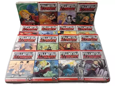 Fullmetal Alchemist By Hiromu Arakawa Manga Viz Paperback Lot Volumes 1-18 VGUC • $69.95