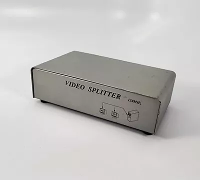 Video Splitter 2 Port 177207 150MHz 1:2 Way VGA Video Splitter • $24.99